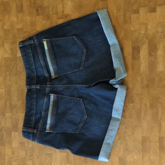 Dark wash Jean Shorts - Picture 2 of 6